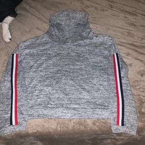 Charlotte Russe crop hoodie